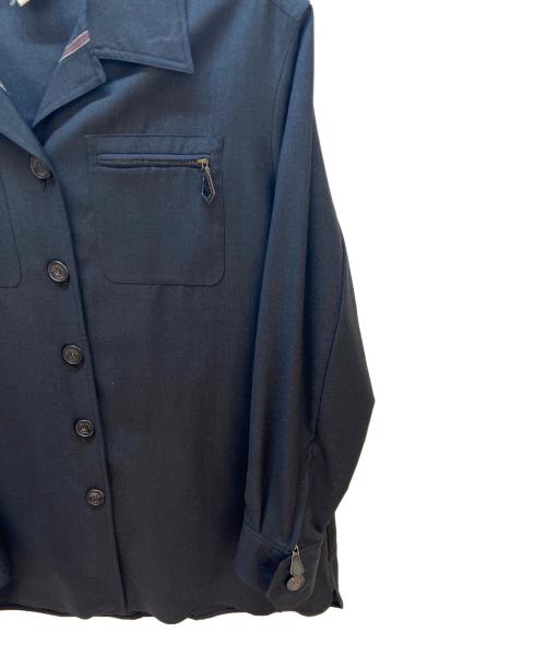 HERMES（エルメス）HERMES (エルメス) シャツジャケット ブラック サイズ:42の古着・服飾アイテム