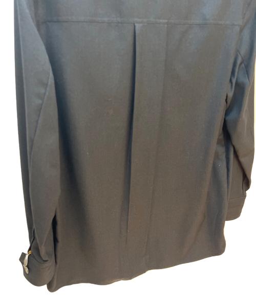 HERMES（エルメス）HERMES (エルメス) シャツジャケット ブラック サイズ:42の古着・服飾アイテム