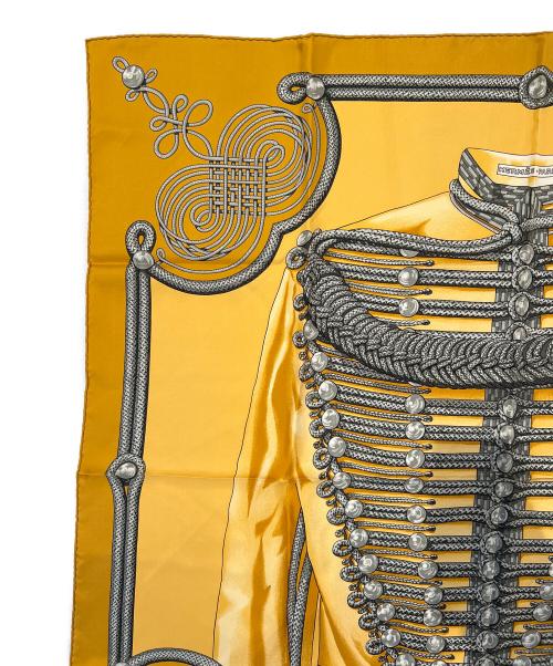HERMES（エルメス）HERMES (エルメス) シルクスカーフ ブラウンの古着・服飾アイテム