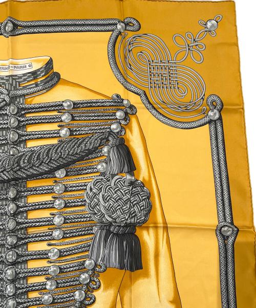 HERMES（エルメス）HERMES (エルメス) シルクスカーフ ブラウンの古着・服飾アイテム