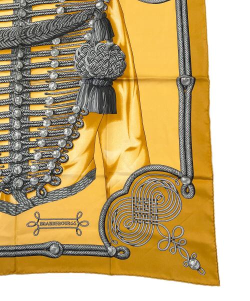 HERMES（エルメス）HERMES (エルメス) シルクスカーフ ブラウンの古着・服飾アイテム