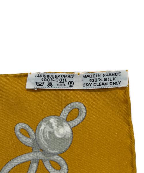 HERMES（エルメス）HERMES (エルメス) シルクスカーフ ブラウンの古着・服飾アイテム