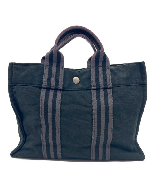 HERMES（エルメス）HERMES (エルメス) ハンドバッグ/フールトゥPM ブラックの古着・服飾アイテム