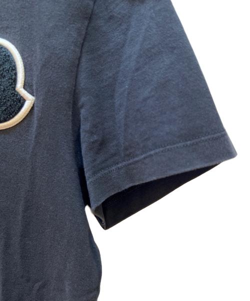 MONCLER（モンクレール）MONCLER (モンクレール) 半袖カットソー ブラック サイズ:Sの古着・服飾アイテム