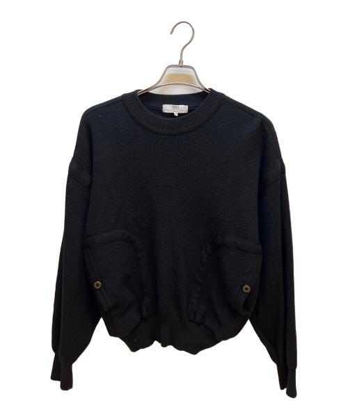 BALENCIAGA（バレンシアガ）BALENCIAGA (バレンシアガ) 厚手ニット ブラック サイズ:Lの古着・服飾アイテム