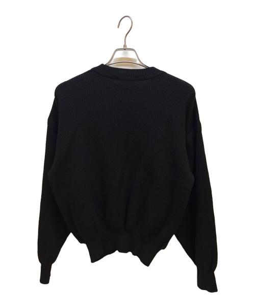 BALENCIAGA（バレンシアガ）BALENCIAGA (バレンシアガ) 厚手ニット ブラック サイズ:Lの古着・服飾アイテム