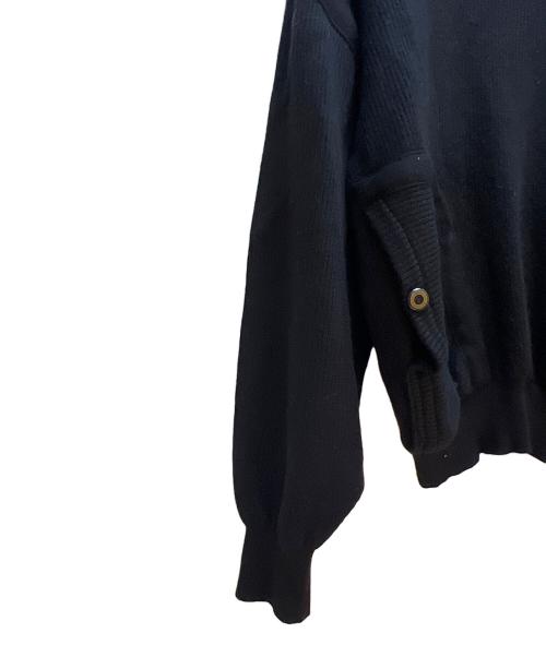 BALENCIAGA（バレンシアガ）BALENCIAGA (バレンシアガ) 厚手ニット ブラック サイズ:Lの古着・服飾アイテム