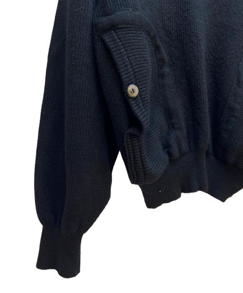 BALENCIAGA（バレンシアガ）BALENCIAGA (バレンシアガ) 厚手ニット ブラック サイズ:Lの古着・服飾アイテム