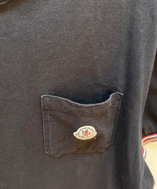 MONCLER（モンクレール）MONCLER (モンクレール) ポケットTシャツ グレー サイズ:XLの古着・服飾アイテム