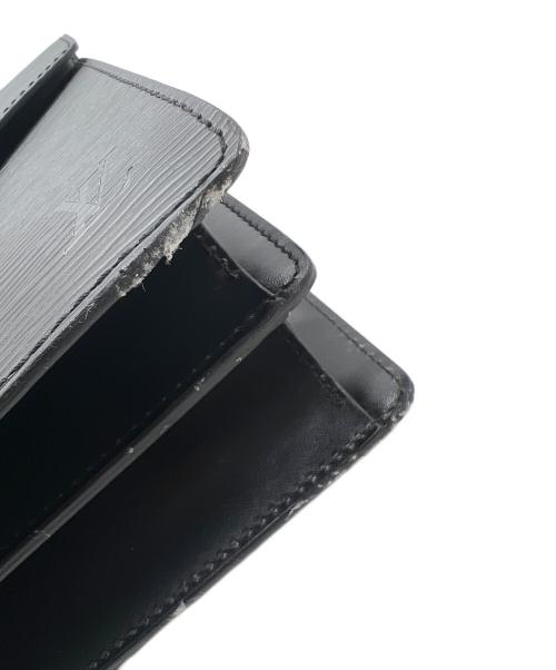 LOUIS VUITTON（ルイ ヴィトン）LOUIS VUITTON (ルイ ヴィトン) ハンドバッグ ブラックの古着・服飾アイテム