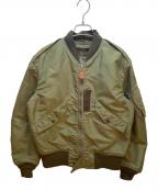 BUZZ RICKSON'Sバズリクソンズ）の古着「L-2フライトジャケット」｜オリーブ