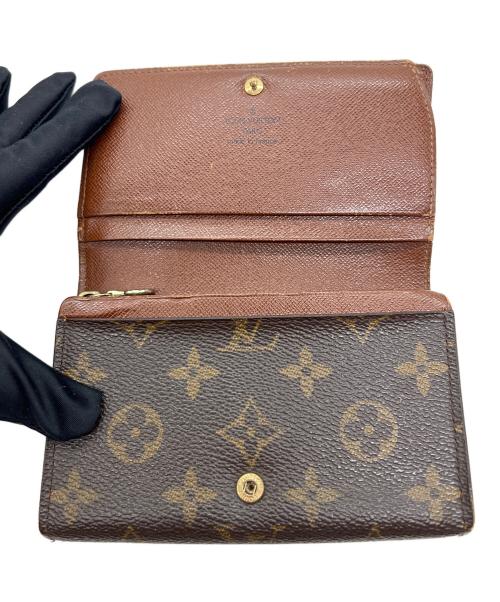 LOUIS VUITTON（ルイ ヴィトン）LOUIS VUITTON (ルイ ヴィトン) 2つ折り財布 ブラウンの古着・服飾アイテム