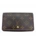 LOUIS VUITTON（ルイ ヴィトン）の古着「2つ折り財布」｜ブラウン