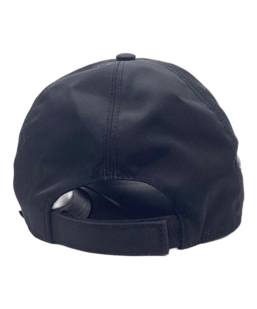 PRADA（プラダ）PRADA (プラダ) キャップ ブラック サイズ:Mの古着・服飾アイテム