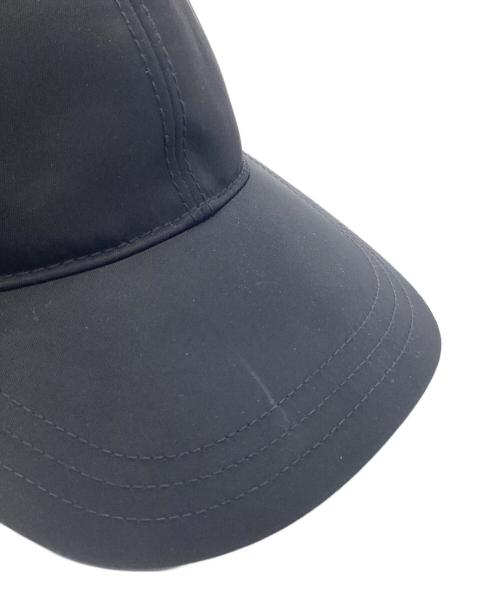 PRADA（プラダ）PRADA (プラダ) キャップ ブラック サイズ:Mの古着・服飾アイテム