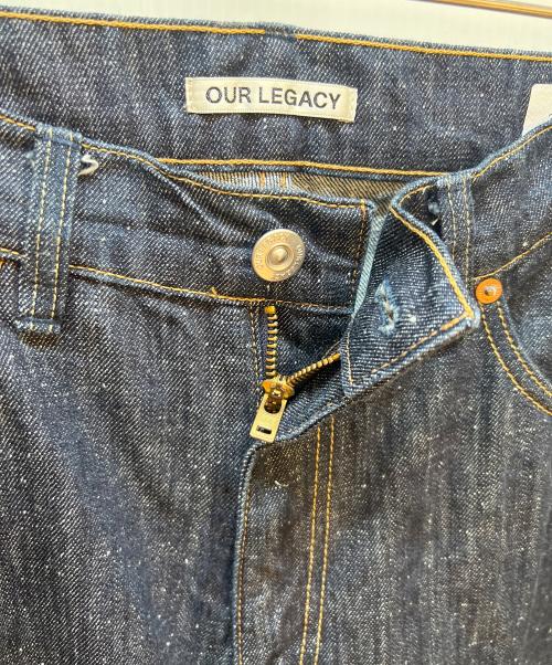 OUR LEGACY（アワーレガシー）OUR LEGACY (アワーレガシー) デニムパンツ インディゴ サイズ:W34の古着・服飾アイテム