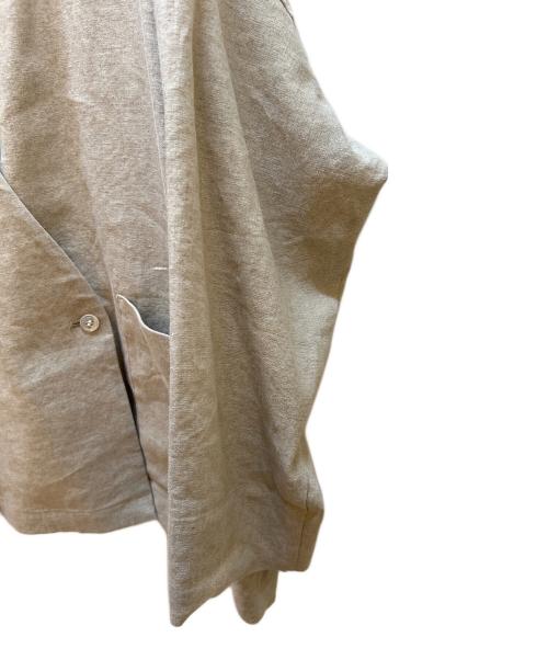 BEARDSLEY（ビアズリー）BEARDSLEY (ビアズリー) テーラードジャケット ベージュ サイズ:Fの古着・服飾アイテム