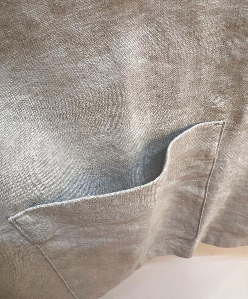 BEARDSLEY（ビアズリー）BEARDSLEY (ビアズリー) テーラードジャケット ベージュ サイズ:Fの古着・服飾アイテム