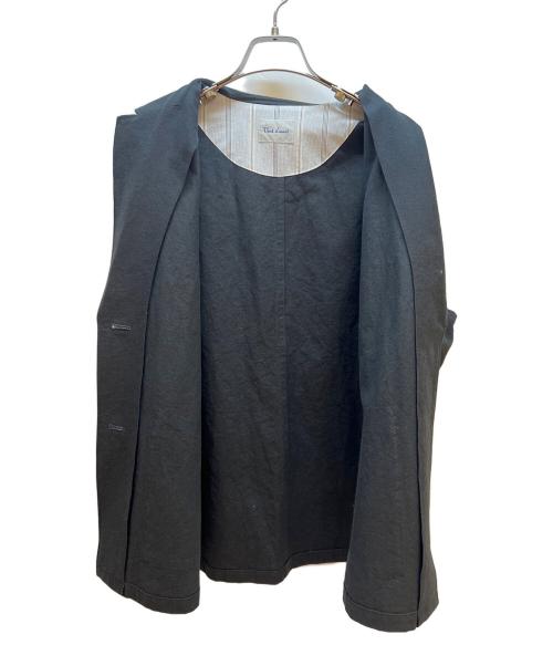 Vent d'ouest par Le minor（ヴァンドゥエストパールミノア）Vent d'ouest par Le minor (ヴァンドゥエストパールミノア) テーラードジャケット ネイビー サイズ:38の古着・服飾アイテム