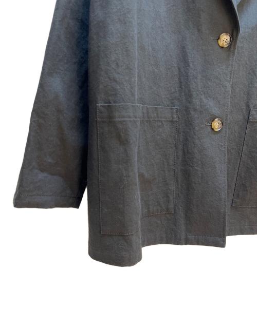 Vent d'ouest par Le minor（ヴァンドゥエストパールミノア）Vent d'ouest par Le minor (ヴァンドゥエストパールミノア) テーラードジャケット ネイビー サイズ:38の古着・服飾アイテム