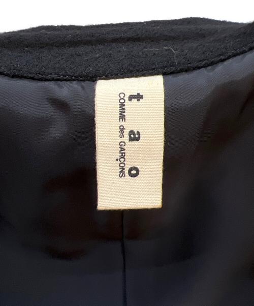 TAO COMME des GARCONS（タオ コムデギャルソン）TAO COMME des GARCONS (タオ コムデギャルソン) テーラードジャケット ブラック サイズ:FREEの古着・服飾アイテム
