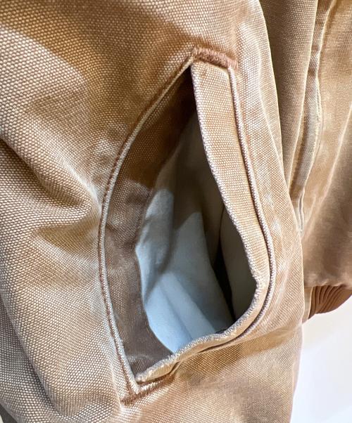 CarHartt（カーハート）CarHartt (カーハート) ブルゾン ブラウン×ブラック サイズ:4XLの古着・服飾アイテム