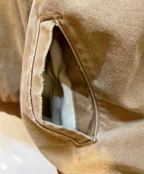 CarHartt（カーハート）CarHartt (カーハート) ブルゾン ブラウン×ブラック サイズ:4XLの古着・服飾アイテム