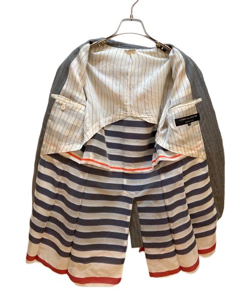 COMME des GARCONS（コムデギャルソン）COMME des GARCONS (コムデギャルソン) テーラードジャケット グレー サイズ:XSの古着・服飾アイテム