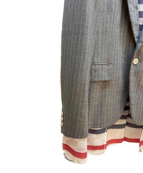 COMME des GARCONS（コムデギャルソン）COMME des GARCONS (コムデギャルソン) テーラードジャケット グレー サイズ:XSの古着・服飾アイテム