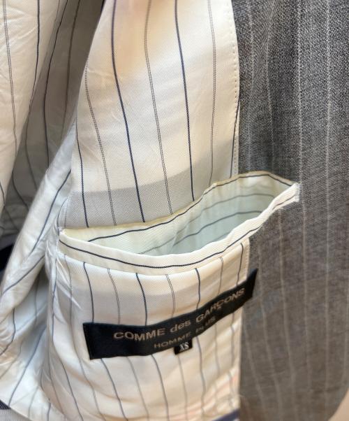 COMME des GARCONS（コムデギャルソン）COMME des GARCONS (コムデギャルソン) テーラードジャケット グレー サイズ:XSの古着・服飾アイテム