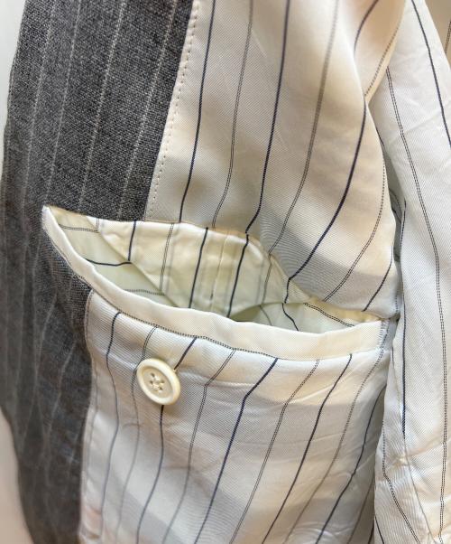 COMME des GARCONS（コムデギャルソン）COMME des GARCONS (コムデギャルソン) テーラードジャケット グレー サイズ:XSの古着・服飾アイテム