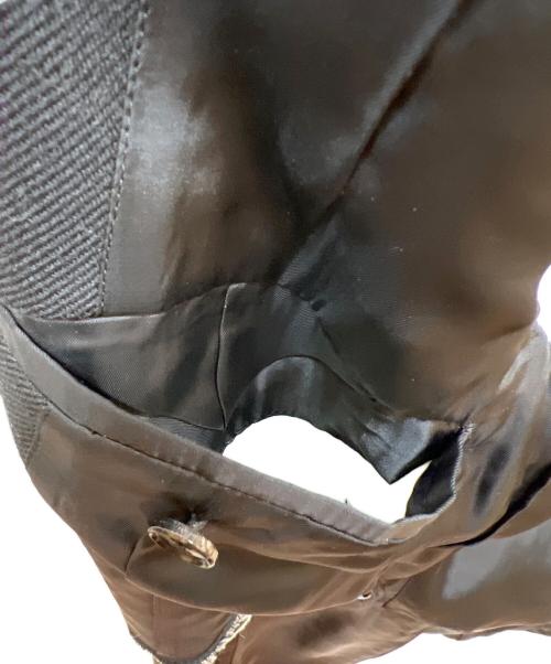 COMME des GARCONS（コムデギャルソン）COMME des GARCONS (コムデギャルソン) デザインチェスターコート ブラック サイズ:XSの古着・服飾アイテム