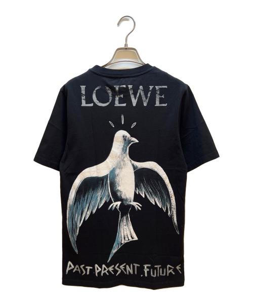 LOEWE（ロエベ）LOEWE (ロエベ) プリントTシャツ ブラック サイズ:XSの古着・服飾アイテム