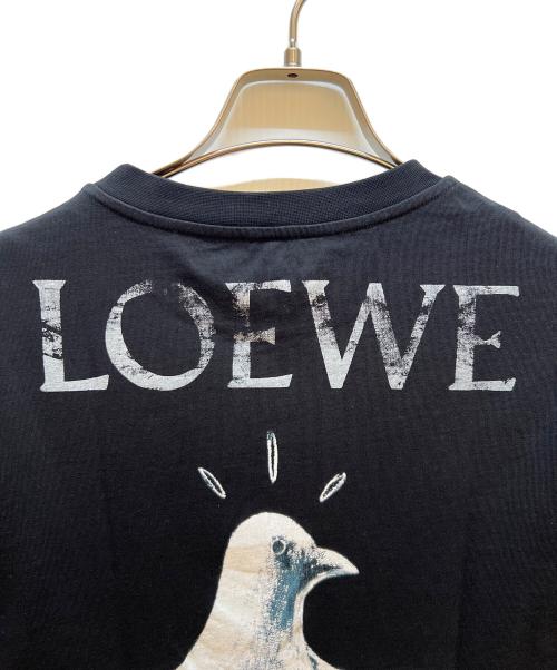 LOEWE（ロエベ）LOEWE (ロエベ) プリントTシャツ ブラック サイズ:XSの古着・服飾アイテム