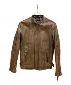 Schottショット）の古着「レザージャケット」｜ブラウン
