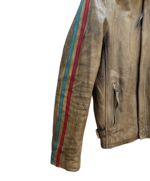 Schott（ショット）Schott (ショット) レザージャケット ブラウン サイズ:Mの古着・服飾アイテム