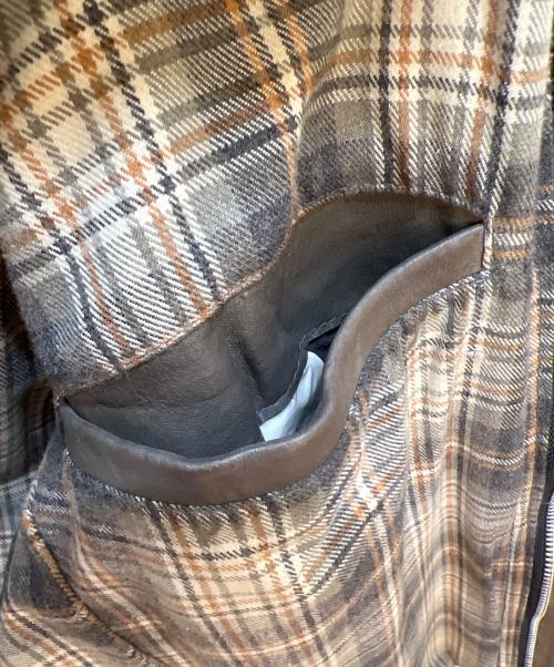 Schott（ショット）Schott (ショット) レザージャケット ブラウン サイズ:Mの古着・服飾アイテム