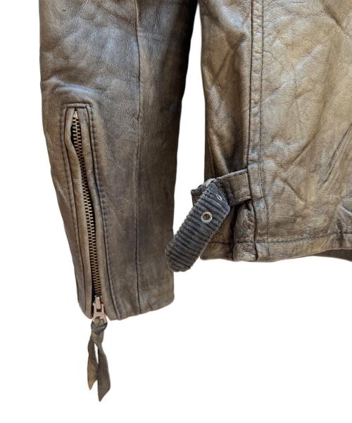 Schott（ショット）Schott (ショット) レザージャケット ブラウン サイズ:Mの古着・服飾アイテム