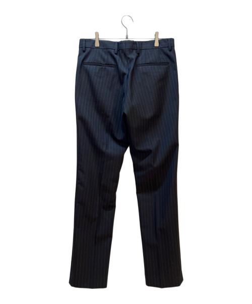 DRIES VAN NOTEN（ドリスヴァンノッテン）DRIES VAN NOTEN (ドリスヴァンノッテン) ストライプパンツ ネイビー サイズ:48の古着・服飾アイテム