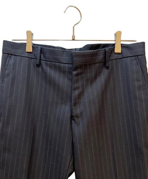 DRIES VAN NOTEN（ドリスヴァンノッテン）DRIES VAN NOTEN (ドリスヴァンノッテン) ストライプパンツ ネイビー サイズ:48の古着・服飾アイテム