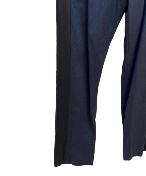 DRIES VAN NOTEN（ドリスヴァンノッテン）DRIES VAN NOTEN (ドリスヴァンノッテン) イージーパンツ ネイビー×ブラック サイズ:48の古着・服飾アイテム