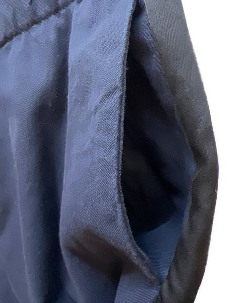 DRIES VAN NOTEN（ドリスヴァンノッテン）DRIES VAN NOTEN (ドリスヴァンノッテン) イージーパンツ ネイビー×ブラック サイズ:48の古着・服飾アイテム
