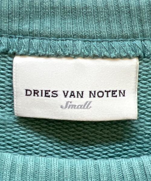 DRIES VAN NOTEN（ドリスヴァンノッテン）DRIES VAN NOTEN (ドリスヴァンノッテン) スウェット グリーン サイズ:Sの古着・服飾アイテム