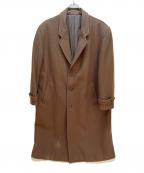 COMME des GARCONS HOMMEコムデギャルソン オム）の古着「ウールコート」｜ブラウン