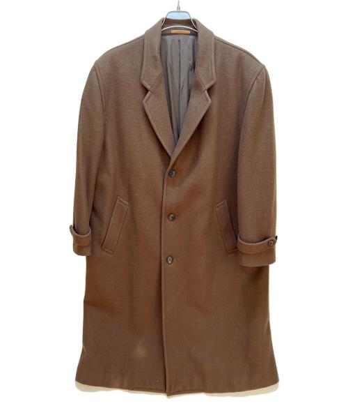 COMME des GARCONS HOMME（コムデギャルソン オム）COMME des GARCONS HOMME (コムデギャルソン オム) ウールコート ブラウン サイズ:Mの古着・服飾アイテム