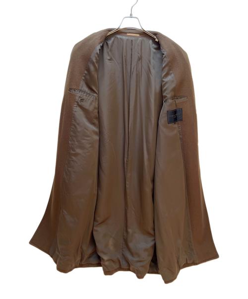 COMME des GARCONS HOMME（コムデギャルソン オム）COMME des GARCONS HOMME (コムデギャルソン オム) ウールコート ブラウン サイズ:Mの古着・服飾アイテム