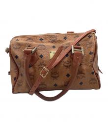 MCM（エムシーエム）の古着「2WAYバッグ/ミニボストン」｜ブラウン
