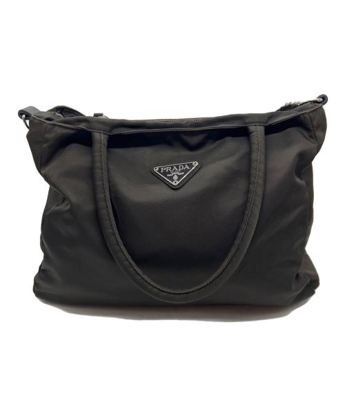 PRADA（プラダ）PRADA (プラダ) ハンドバッグ ブラウンの古着・服飾アイテム