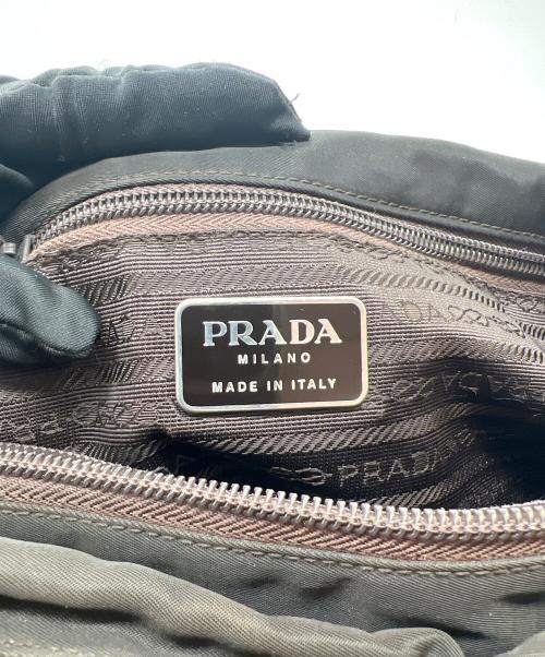 PRADA（プラダ）PRADA (プラダ) ハンドバッグ ブラウンの古着・服飾アイテム