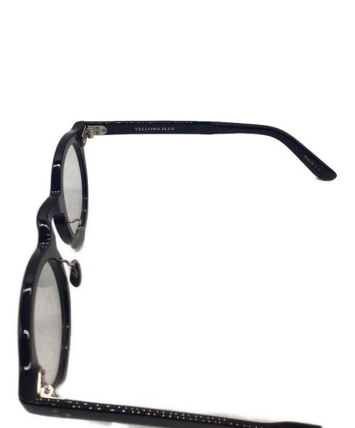 yellow plus（イエロープラス）yellow plus (イエロープラス) 眼鏡 ブラックの古着・服飾アイテム